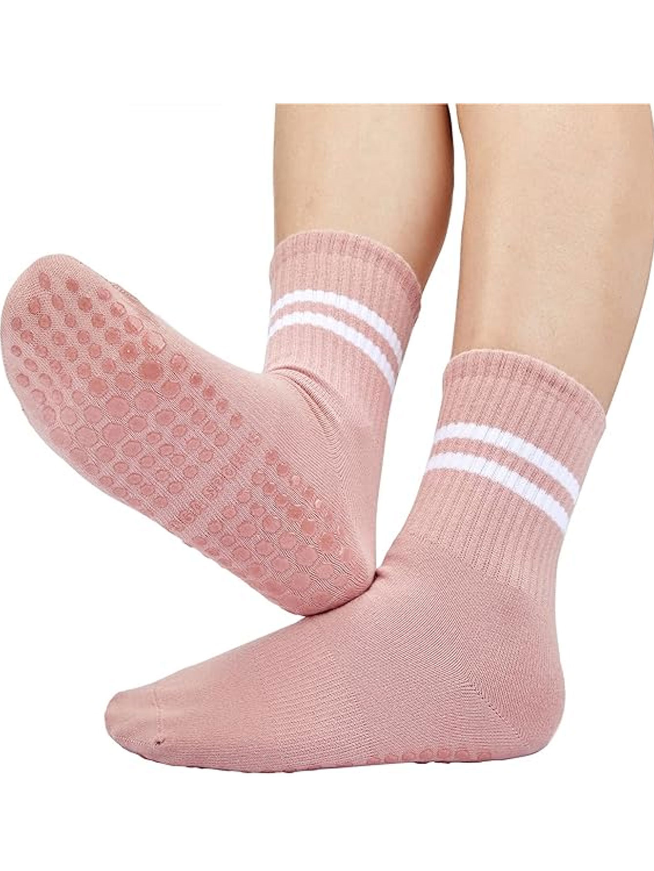 3 Pairs of Yoga Socks, Non-Sli - Medias Para Pilates Y Yoga 评论和价格