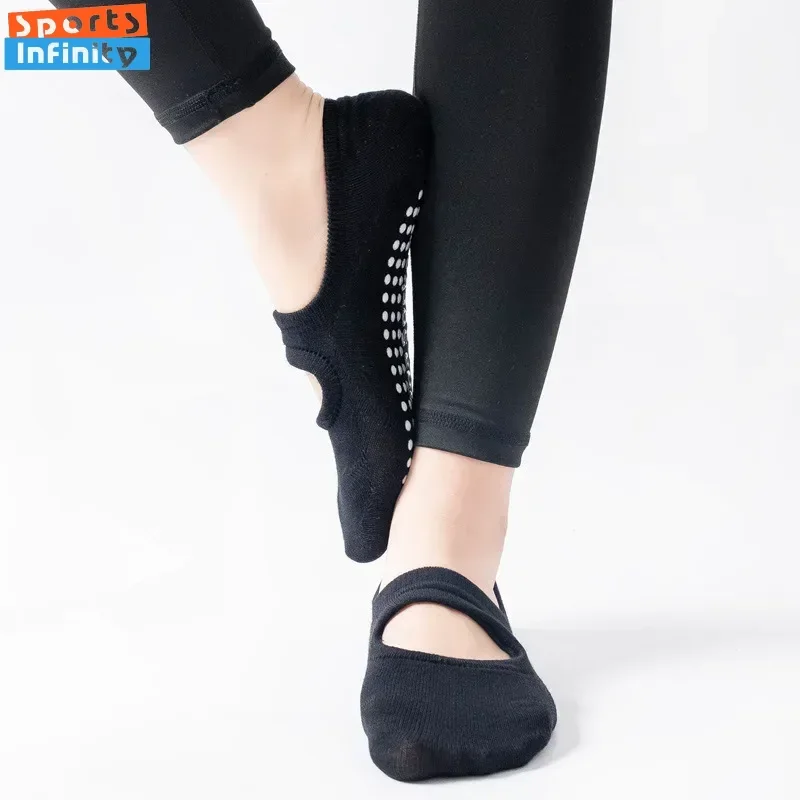 1pair EUR 35-42 Silicone Anti- - Medias Para Pilates Y Yoga 评论和价格