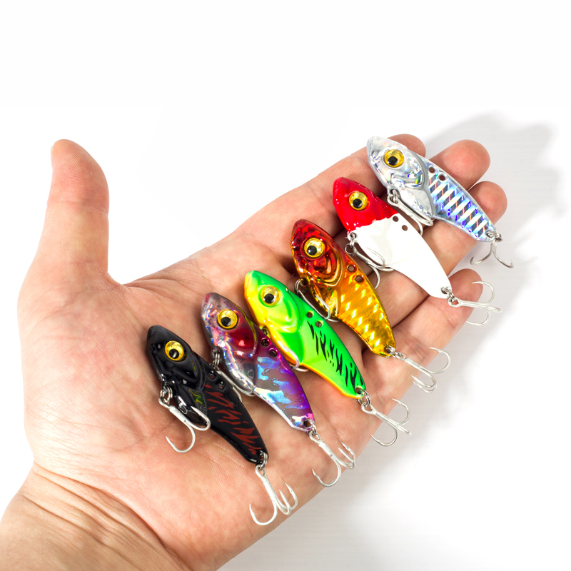 6PCS Metal VIB Lure 5g 7g 10g  - Balance Board Wobble 评论和价格
