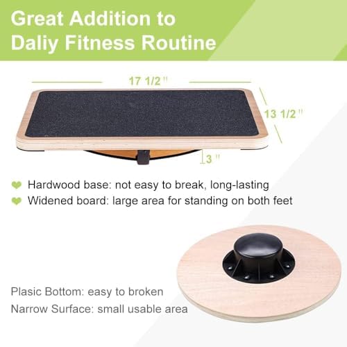 Professional Wooden Balance Bo - Balance Board Wobble 评论和价格