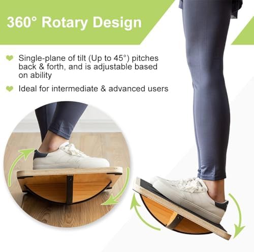 Professional Wooden Balance Bo - Balance Board Wobble 评论和价格