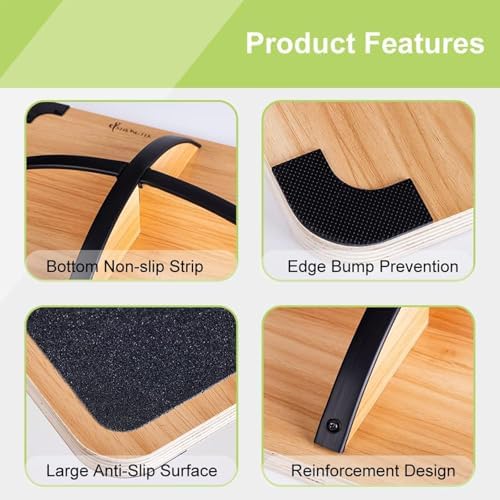 Professional Wooden Balance Bo - Balance Board Wobble 评论和价格