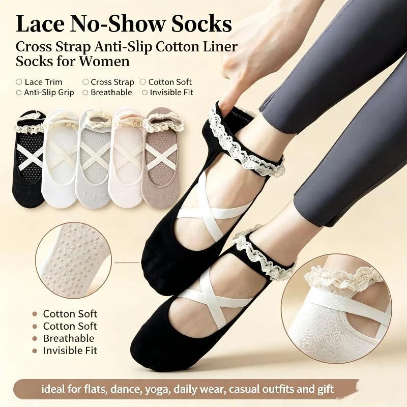 1Pairs Cute Lacework Pilates S - Pilates & Yoga With Harna 评论和价格